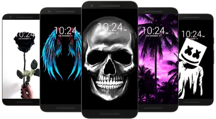 Black Wallpaper HD & 4K android App screenshot 5